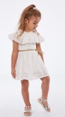 Παιδικό Φόρεμα Κορίτσι Εβίτα 226210 Λευκό