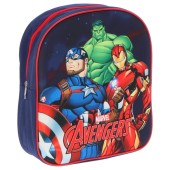 Παιδική Τσάντα Πλάτης Αγόρι Marvel Avengers 3D 1299 Μπλε