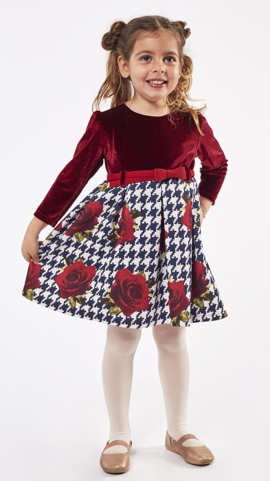 Παιδικό Φόρεμα Κορίτσι Εβίτα 215235 Μπορντό
