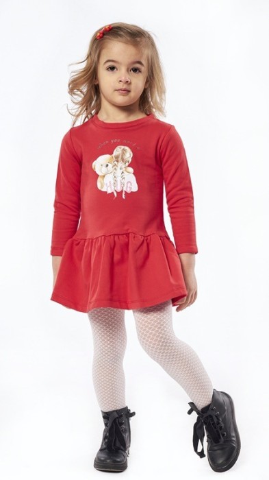 Παιδικό Φόρεμα Κορίτσι Εβίτα 227212 Κόκκινο
