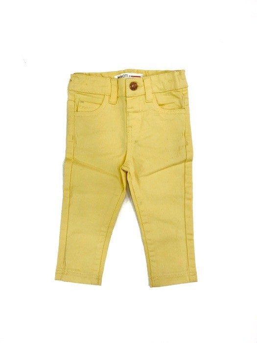 Παιδικό Παντελόνι Κορίτσι Minoti GBS-70 Κίτρινο