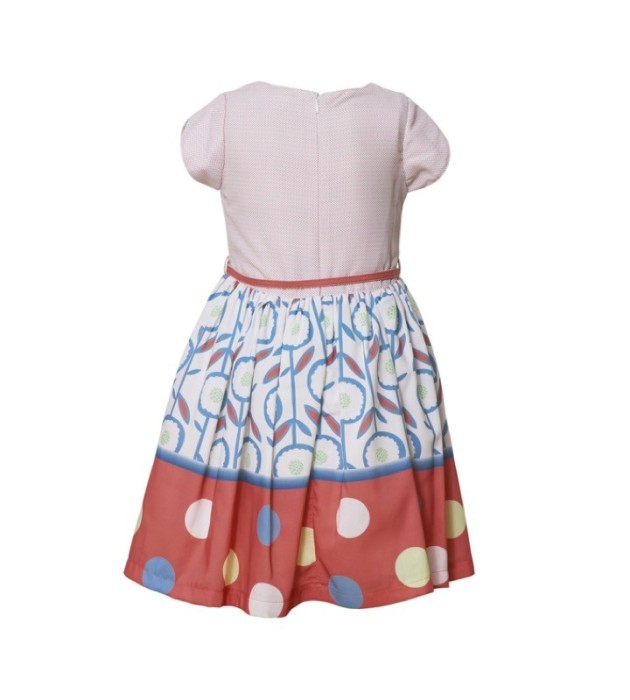Παιδικό Φόρεμα Κορίτσι Moonstar 4509 Κοραλί