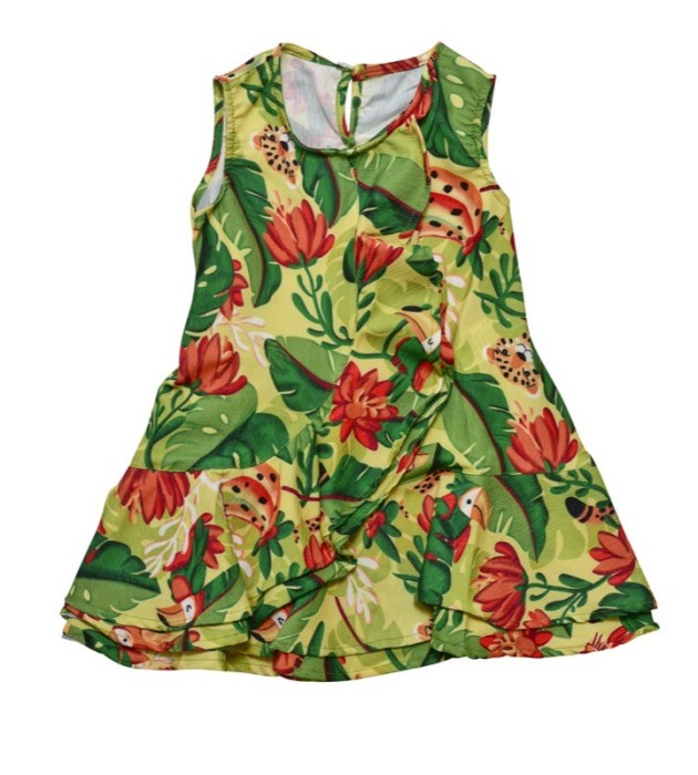 Παιδικό Φόρεμα Κορίτσι Restart 9302 Πράσινο
