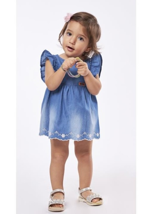 Βρεφικό Φόρεμα Κορίτσι Εβίτα 238525 Μπλε