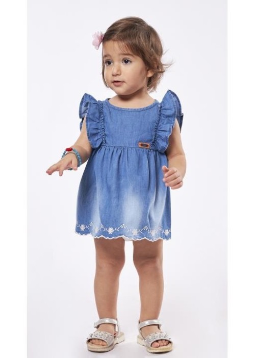 Βρεφικό Φόρεμα Κορίτσι Εβίτα 238525 Μπλε