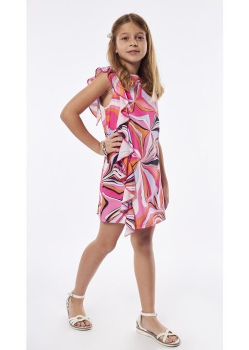 Παιδικό Φόρεμα Κορίτσι Εβίτα 238059 Φούξια