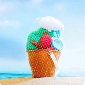 Summer Joy Σετ Κουβαδάκι Παραλίας με Αξεσουάρ (11τμχ) - pigikids.gr