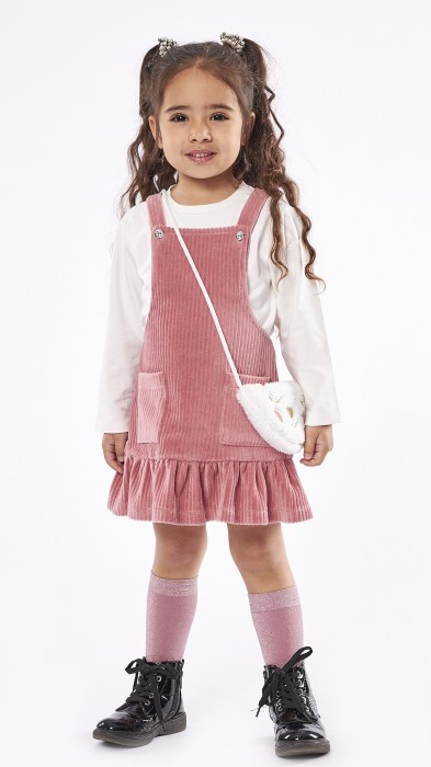 Παιδικό Φόρεμα 2 τμχ Κορίτσι Εβίτα 239271 Ροζ