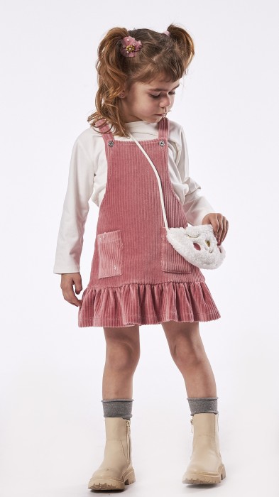 Παιδικό Φόρεμα 2 τμχ Κορίτσι Εβίτα 239271 Ροζ