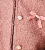 Βρεφικό Φόρεμα με Παλτό Κορίτσι Restart 9469 Ροζ- pigikids.gr