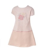 Παιδικό Φόρεμα με Παλτό Κορίτσι Restart 9480 Ροζ - pigikids.gr
