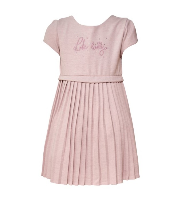 Βρεφικό Φόρεμα με Παλτό Κορίτσι Restart 9469 Ροζ