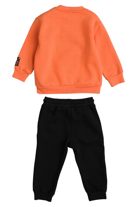 Παιδικό Σετ Φόρμα Αγόρι Sprint 1040 Πορτοκαλί