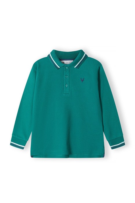Παιδική Μπλούζα Αγόρι Minoti 15Polo7 Πράσινο