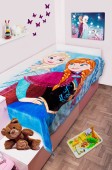 Παιδική Κουβέρτα Βελουτέ Dimcol Frozen 027 Digital Print - pigikids.gr