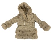 Παιδικό Παλτό Jacket Κορίτσι Chicaprie 21022 Μπεζ - pigikids.gr