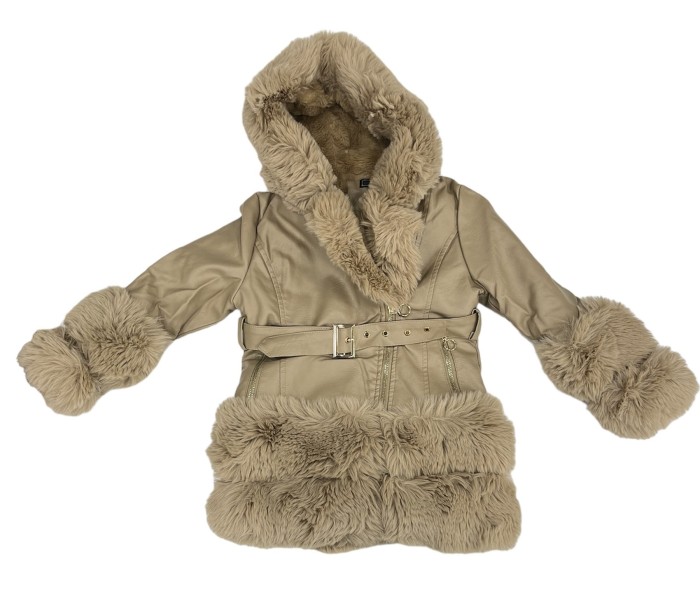 Παιδικό Παλτό Jacket Κορίτσι Chicaprie 21022 Μπεζ