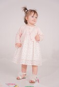 Βρεφικό Φόρεμα 2 τμχ Κορίτσι Εβίτα 242503 - Pigikids.gr - Παιδικά Ρούχα, Βαπτιστικά Πακέτα