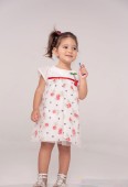Βρεφικό Φόρεμα 2 τμχ Κορίτσι Εβίτα 242506 Λευκό - Pigikids.gr - Παιδικά Ρούχα, Βαπτιστικά Πακέτα