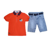 Παιδικό Σετ Βερμούδα Αγόρι Restart 9706 - Pigikids.gr - Παιδικά Ρούχα, Βαπτιστικά Πακέτα