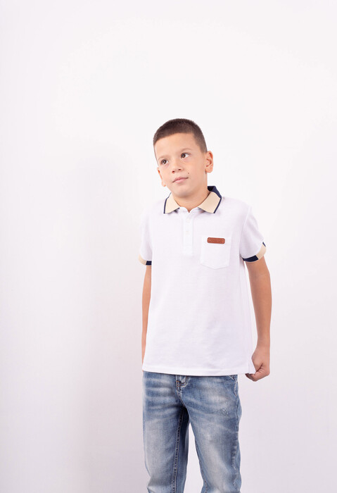 Παιδική Μπλούζα Αγόρι Hashtag 242732 Λευκό