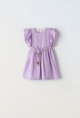 Παιδικό Φόρεμα Κορίτσι Εβίτα 242203 Λιλά - Pigikids.gr - Παιδικά Ρούχα, Βαπτιστικά Πακέτα