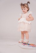 Βρεφικό Φόρεμα 3 τμχ Κορίτσι Εβίτα 242529 Σομόν - Pigikids.gr - Παιδικά Ρούχα, Βαπτιστικά Πακέτα