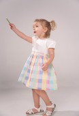 Βρεφικό Φόρεμα 2 τμχ Κορίτσι Εβίτα 242512 Λευκό - Pigikids.gr - Παιδικά Ρούχα, Βαπτιστικά Πακέτα