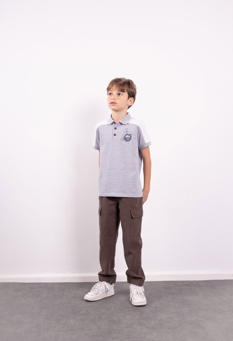 Παιδική Μπλούζα Αγόρι Hashtag 242756 Γκρι