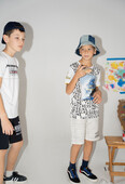 Παιδικό Σετ Βερμούδα Αγόρι Hashtag 242752 Λευκό - Pigikids.gr - Παιδικά Ρούχα, Βαπτιστικά Πακέτα