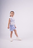Παιδικό Σετ Σορτς 3 τμχ Κορίτσι Εβίτα 242254 Λευκό - Pigikids.gr - Παιδικά Ρούχα, Βαπτιστικά Πακέτα