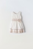 Παιδικό Φόρεμα Κορίτσι Εβίτα 242208 Εκρού - Pigikids.gr - Παιδικά Ρούχα, Βαπτιστικά Πακέτα