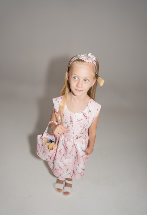 Παιδικό Φόρεμα 3 τμχ Κορίτσι Εβίτα 242235 Ροζ