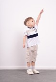 Παιδικό Σετ Βερμούδα Αγόρι Hashtag 242804 Λευκό - Pigikids.gr - Παιδικά Ρούχα, Βαπτιστικά Πακέτα