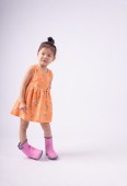 Παιδικό Φόρεμα Κορίτσι Εβίτα 242265 Πορτοκαλί - Pigikids.gr - Παιδικά Ρούχα, Βαπτιστικά Πακέτα