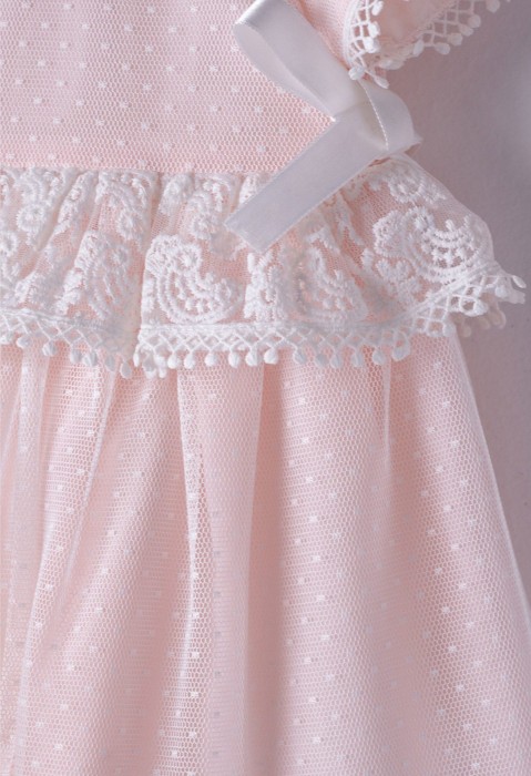 Βρεφικό Φόρεμα 2 τμχ Κορίτσι Εβίτα 242528 Ροζ