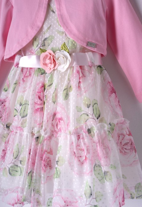 Παιδικό Φόρεμα 2 τμχ Κορίτσι Εβίτα 242207 Ροζ