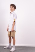 Παιδικό Πουκάμισο Αγόρι Hashtag 242719 Εκρού - Pigikids.gr - Παιδικά Ρούχα, Βαπτιστικά Πακέτα