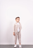 Παιδικό Σετ Παντελόνι 3 τμχ Αγόρι Hashtag 242803 Μπεζ - Pigikids.gr - Παιδικά Ρούχα, Βαπτιστικά Πακέτα