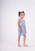 Παιδικό Ολόσωμο Σορτς Κορίτσι Εβίτα 242268 Μπλε - Pigikids.gr - Παιδικά Ρούχα, Βαπτιστικά Πακέτα