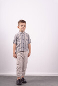 Παιδικό Σετ Παντελόνι 3 τμχ Αγόρι Hashtag 242802 Μπεζ - Pigikids.gr - Παιδικά Ρούχα, Βαπτιστικά Πακέτα