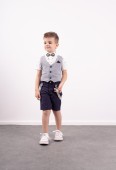 Παιδικό Σετ Βερμούδα 5 τμχ Αγόρι Hashtag 242841 Μπλέ - Pigikids.gr - Παιδικά Ρούχα, Βαπτιστικά Πακέτα