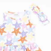 Παιδικό Φόρεμα 2 τμχ Κορίτσι Trax 45243 Λευκό - Pigikids.gr - Παιδικά Ρούχα, Βαπτιστικά Πακέτα