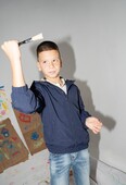 Παιδικό Μπουφάν Αγόρι Hashtag 242712 Μπλε - Pigikids.gr - Παιδικά Ρούχα, Βαπτιστικά Πακέτα