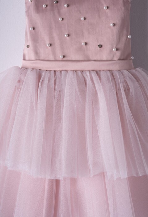 Παιδικό Φόρεμα Κορίτσι Εβίτα 242247 Σομόν