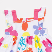 Παιδικό Φόρεμα 2 τμχ Κορίτσι Trax 45246 Λευκό - Pigikids.gr - Παιδικά Ρούχα, Βαπτιστικά Πακέτα