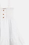 Παιδικό Φόρεμα Κορίτσι Joyce 2441605 Λευκό - pigikids.gr - Παιδικά Ρούχα, Βαπτιστικά Πακέτα