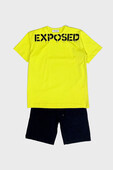Παιδικό Σετ Βερμούδα Αγόρι Action 22410011 Κίτρινο - pigikids.gr - Παιδικά Ρούχα, Βαπτιστικά Πακέτα