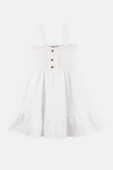 Παιδικό Φόρεμα Κορίτσι Joyce 2441605 Λευκό - pigikids.gr - Παιδικά Ρούχα, Βαπτιστικά Πακέτα