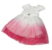 Βρεφικό Φόρεμα Κορίτσι 1005 Φούξια - pigikids.gr - Παιδικά Ρούχα, Βαπτιστικά Πακέτα